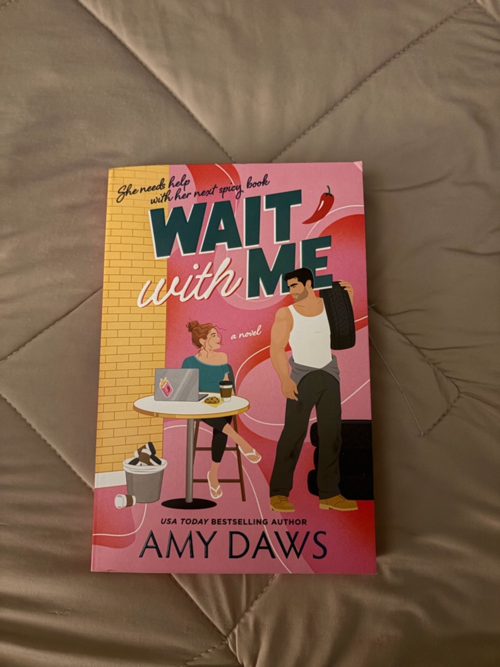 Wait With Me by Amy Daws (Softcover)